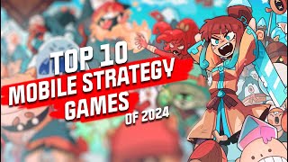 Top 10 Mobile Strategy Games of 2024 NEW GAMES REVEALED for Android and iOS [upl. by Fae]