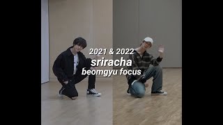 Sriracha Dance Practice 2021 2022  TXT Beomgyu 범규 Focus [upl. by Egamlat455]