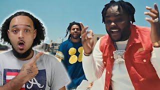 Absolute Fire Collab  Tee Grizzley  Blow for Blow feat J Cole  Reaction [upl. by Ayk485]