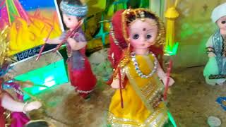 girish aher ganpati decoration maharashtrian festivals theme [upl. by Nylatsyrc]