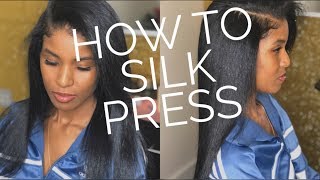 HOW TO Silk Press [upl. by Alidus]