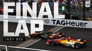 Final Lap Relive the DRAMATIC finish at the 2024 Indy 500  INDYCAR [upl. by Orran]