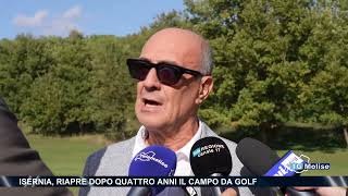 Isernia dopo quattro anni riapre il campo da golf [upl. by Eelnyl]