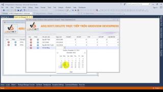 VBNET Tutorial AddEditDelete on Gridview Devexpress step by step [upl. by Garvy]