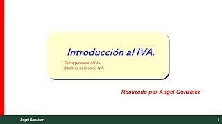 12 a La contabilización del Iva [upl. by Aihcats]