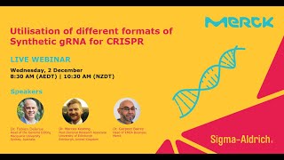 Webinar Utilisation of different formats of Synthetic gRNA for CRISPR [upl. by Elnore]