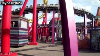 Twister and Rhombus Rocket at Fantasy Island testing HD [upl. by Ahsyen]