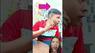 Telinga👂 nya⁉️ funny comedy hairstyle [upl. by Dirgis]