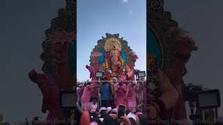 lalbaughcharaja ganpati ganesh visarjan youtubeshorts shorts love lalbaugh mumbai travel [upl. by Nossila]