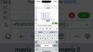 Coeficiente de Pearson en Excel [upl. by Perlman]