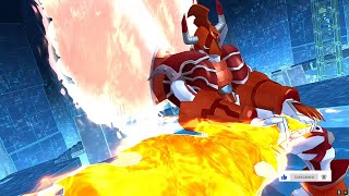 Greymon evolve RizeGreymon ShineGreymon BM and Skill Digimon Cyber Sleuth Mods [upl. by Dlopoel]