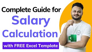 Complete Salary Computation in Excel  Payroll calculation in excel [upl. by Nnyltiak]