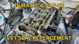 FORD DURATEC VVT SEAL REPLACEMENT [upl. by Parlin]