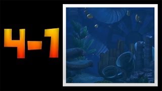 Donkey Kong Country Tropical Freeze  World 41 KONG Puzzle Pieces amp Secret Exit [upl. by Haimarej]