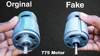 Original 775 Motor vs Fake 775 Motor [upl. by Arimay456]