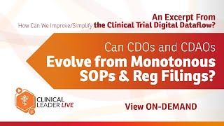 Can CDOs and CDAOs Evolve From Monotonous SOPs amp Reg Filings [upl. by Blatt]