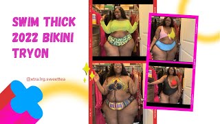 SWIM THICK 2022 SHEIN Plus Size BIKINI Try On Haul [upl. by Soisinoid]