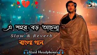 এ শহর বড় অচেনা  Dishahin Chokhe Khuje jai  Sad  Slowed  Bangla Song sadsong creatornp [upl. by Saqaw127]