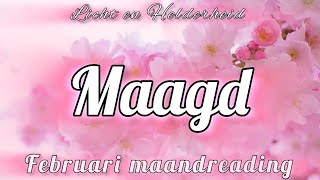 Maagd  maand reading februari [upl. by Otreblig]