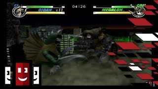 Gigan Vs Megalon  Godzilla Destroy All Monsters Melee [upl. by Akemad]