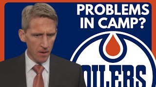 Edmonton Oilers TERRIBLE Training Camp So Far [upl. by Eilasor]