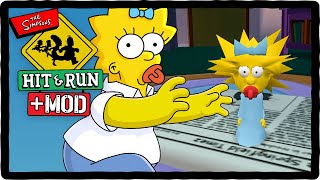 Maggies MINI Dream  The Simpsons Hit amp Run  MOD [upl. by Kcirrez206]