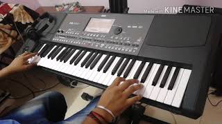 Roja Roja BGM  kadhalar Dhinam Branesh Korg pa600 Instrumental [upl. by Hebner]