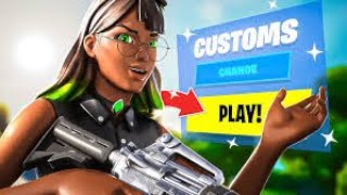 🔴FORTNITE CUSTOMS  PRIZES amp GAMES [upl. by Leilamag246]