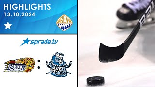 13102024  Highlights  EHC Waldkraiburg vs HC Landsberg Riverkings [upl. by Akcirehs]