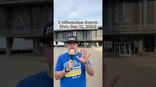 5 things to do in Milwaukee thru 922 MilwaukeeWI [upl. by Liuka]