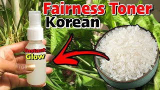 Skin Whitening Rice Toner  Korean And Japanese Favourite Rice Toner Rice Water Serum [upl. by Ennaimaj]