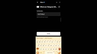 What Are Telegram Mini Apps Blum Verification Code 20 September  What Are Telegram Mini Apps Blum [upl. by Oicnedurp898]