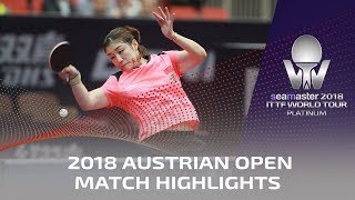 Cheng Meng vs Kim Song I  2018 ITTF Austrian Open Highlights R32 [upl. by Kyl]