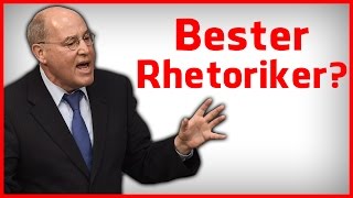 Die Rhetorik des Gregor Gysi  Analyse der Wutrede [upl. by Normac]