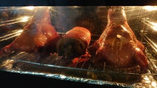 How to Cook  Pork Head and Pork Belly quotCrispyquot Lechon in Oven  Tips [upl. by Ekeiram]