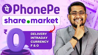 ✅ ShareMarket App by PhonePe Review ZERO Brokerage Demat Account [upl. by Ainelec668]