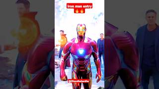 Iron man best entry 4k scene🔥🔥 ironman4k ironman marvel ironmanattitude avengers ironmanstatus [upl. by Pattison]