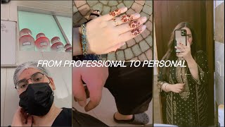 My first locum  my makeup  Day 135  365 of house job  vlog 139  doctor galore [upl. by Andonis748]