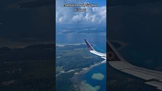 Andaman and Nicobar islands flight views😱😱😱 viralshorts [upl. by Frodine]