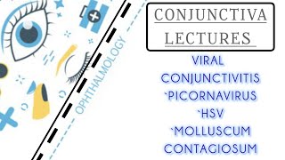 VIRAL CONJUNCTIVITIS PART2 PICORNAVIRUS HSV amp MOLLUSCUM CONTAGIOSUM [upl. by Violetta]