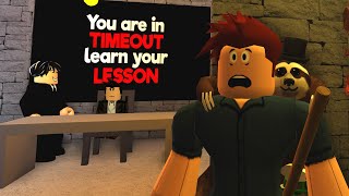 I Became A BLOXBURG JANITOR I Uncovered HORRIBLE SECRETS Roblox [upl. by Nemrak]