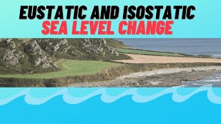 Coastal Features formed by Eustatic and Isostatic Sea Level Change CAPE GEOGRAPHY UNIT 1 [upl. by Odlanyer]