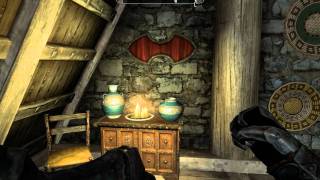 Skyrim How to use weapon racks [upl. by Alexei]