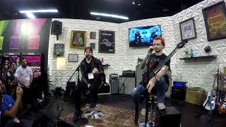 Jason Richardson amp Jared Dines QampA Ernie Ball  NAMM 2018 [upl. by Bruner]