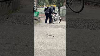 east hastings tweaker attempting to fix stolen bike [upl. by Boeke]