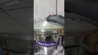 Panela de pressão inox rochedo fundo de indução MARAVILHA [upl. by Ailla142]