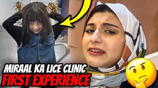 MIRAAL KE SIR MEIN LICES😳🧟‍♀️Lice clinic ka pehla tajurbaMINAAZ LIFE [upl. by Lorilee]