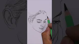 Drawing Realistic Portraits Without Loomis Method GuideX  leather Studio [upl. by Mandle13]