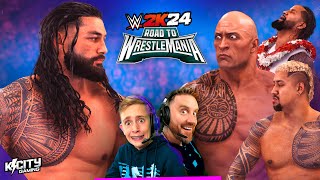 The BLOODLINE Family Gauntlet in WWE 2k24 Road to WrestleMania 40 [upl. by Nael]