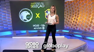 Encerramento do quotGlobo Esporte RJquot com Cris Dias 12102018 [upl. by Mulcahy]